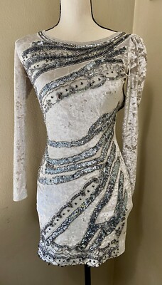 Kimchi Blue UO Gray Velvet Sequin Beaded Cocktail Mini Dress Open Back Sz XS | eBay Kimchi Blue UO Gray Velvet Sequin Beaded Cocktail Mini Dress Open Back Sz XS | eBay