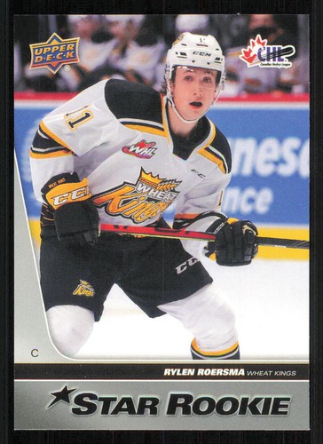 2021-22 Upper Deck CHL #419 Rylan Roersma '20-21 SR