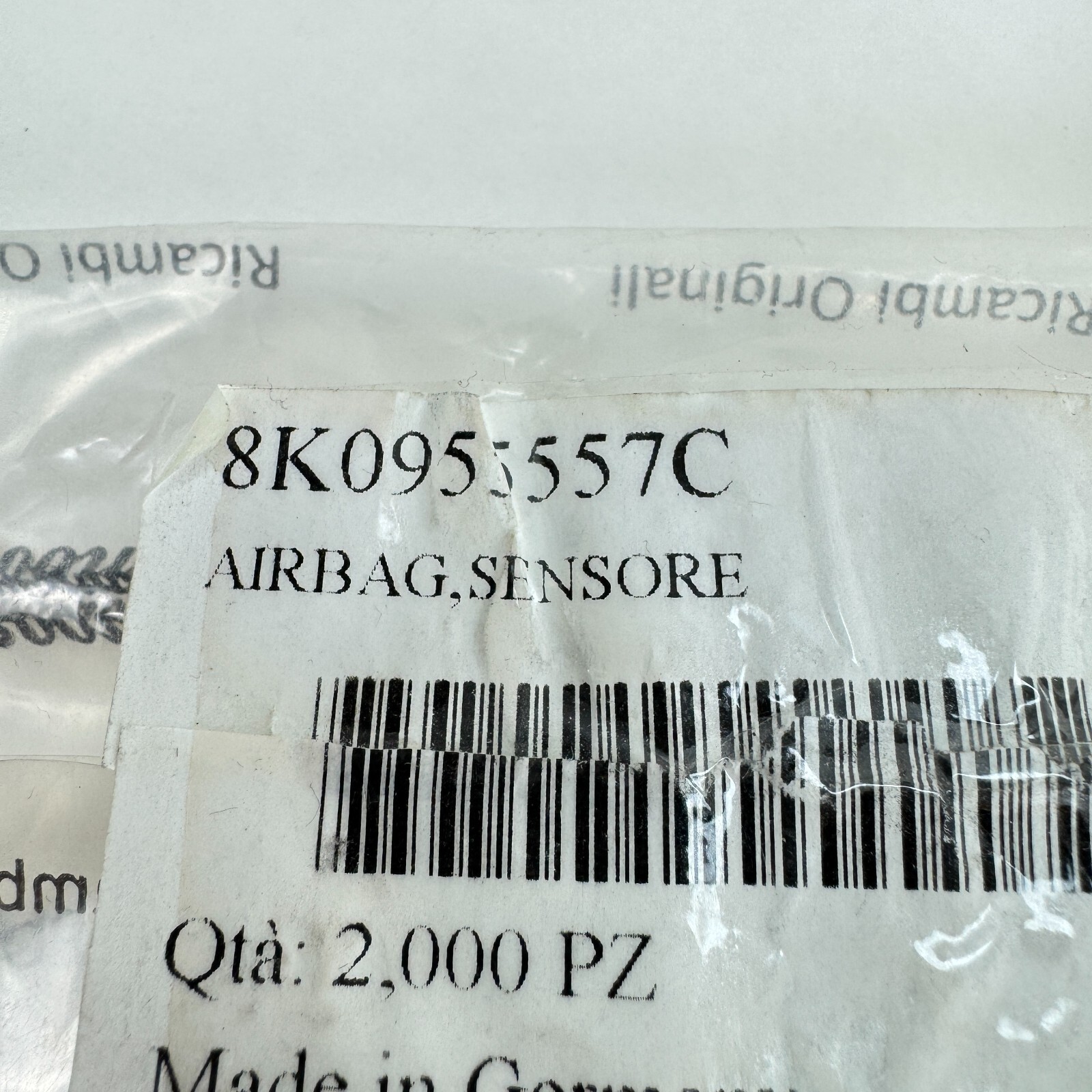 OEM 2012 - 2022 Lamborghini Aventador Front Left or Right Door Sensor 8K0955557C