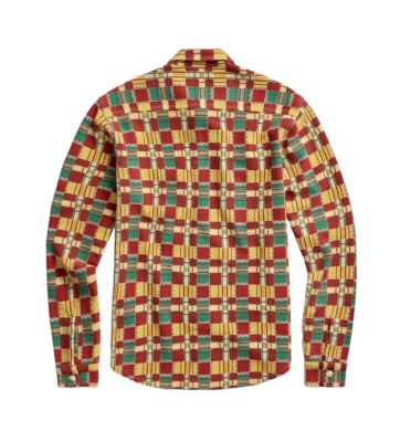 Ralph Lauren RRL Multicolor Matlock Cotton Southwestern Workshirt