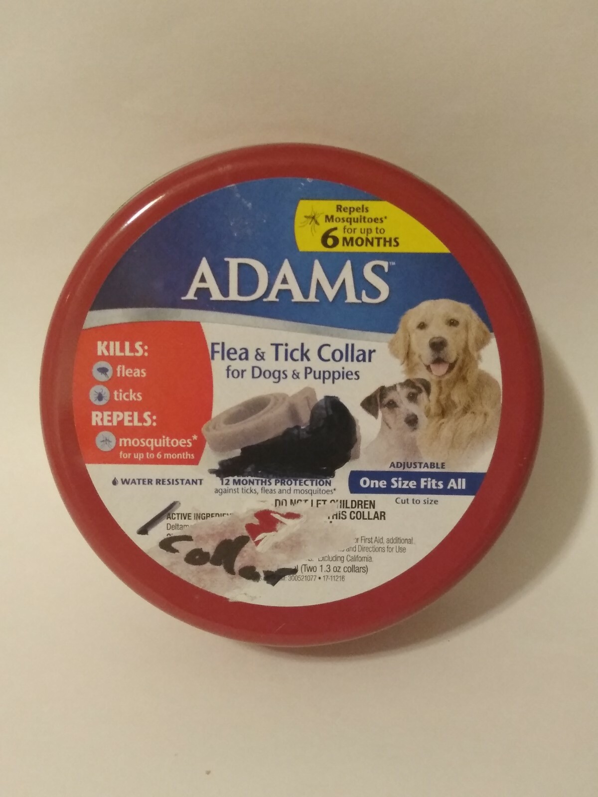 adams dog flea collar