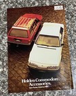 <!--F#f_0-->Mar 1986 HOLDEN VL COMMODORE Accessories Original Sales Brochure RARE<!--F/-->