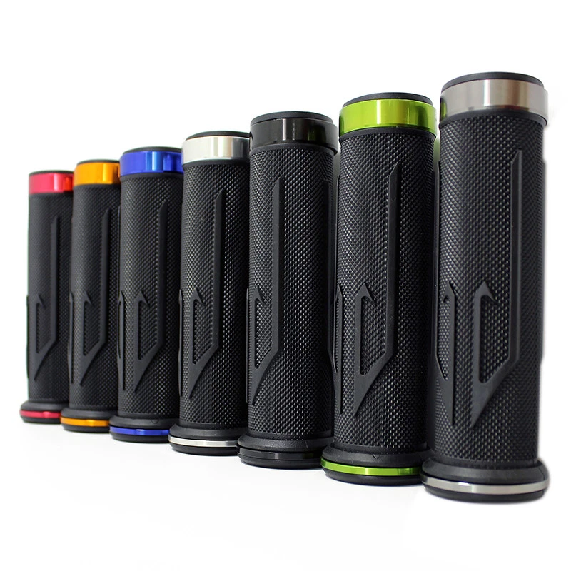 MOTORCYCLE RUBBER GEL HAND GRIPS FOR 7/8" HANDLEBAR HONDA KAWASAKI DUCATI YAMAHA - Image 2 of 4