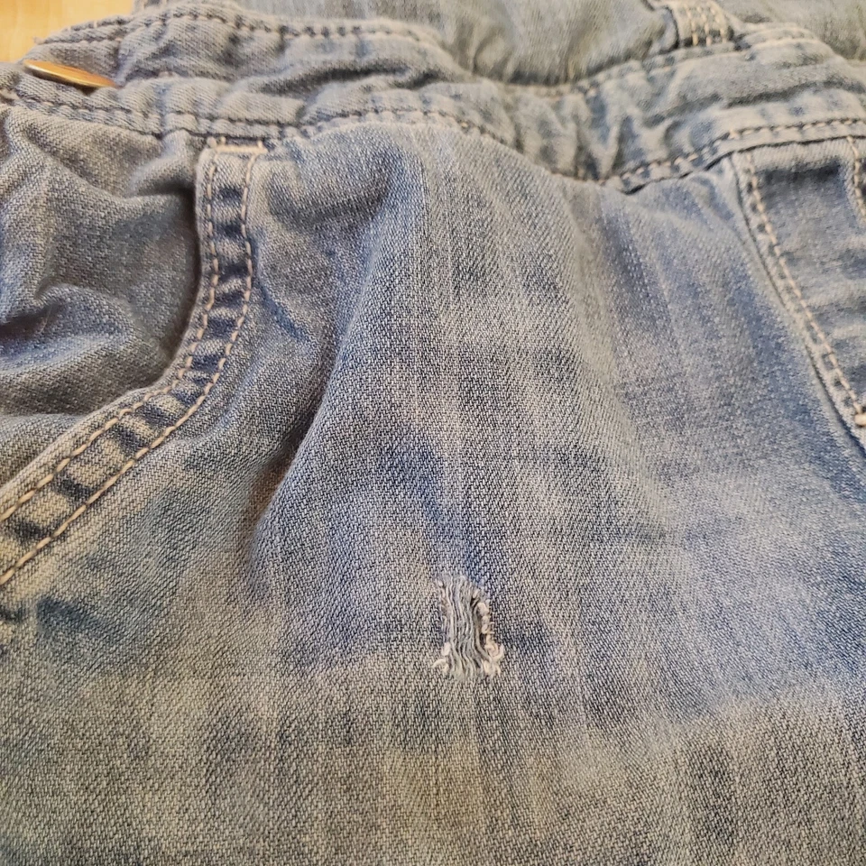 Mono vaquero vaquero Gymboree lavado medio a ligero pantalones largos talla 6 ver nota Foto 4 de 4