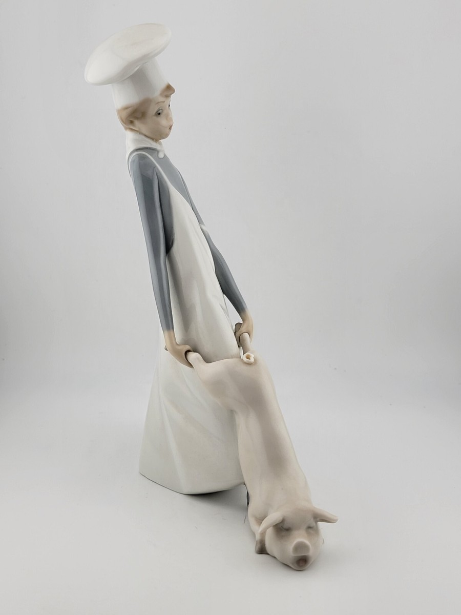 美品】LLADRO An Elegant Touch 陶器 置物 中古品 Lladro - An Elegant