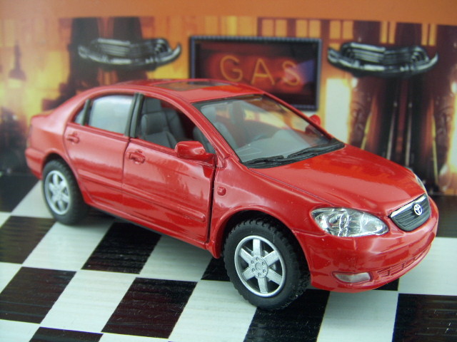 NEW KINSMART TOYOTA COROLLA LOOSE 1:36 SCALE DOORS OPEN | eBay