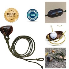 Handmade Leather Shepherd Sling - Adjustable 95-Inch Classic Slingshot