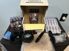 58 Piece Complete Wormhole Tattoo Kit with 8 Practice Skins