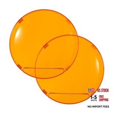 7 Inch Deep Amber Light Covers for 360 360-PRO/RAY-L, 7-inch, Deep Amber