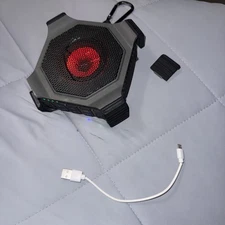 Ecoxgear EcoEdge Plus GDI-EXEGPL400, Portable Bluetooth Speaker, Gray