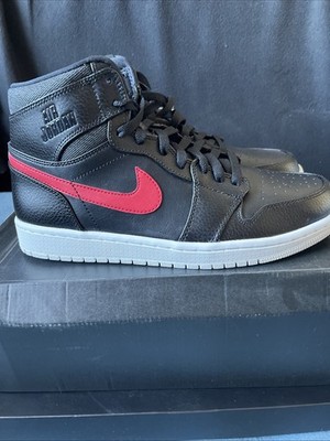 Nike Air Jordan 1 Rare Air,  Black Red Schuhgröße US 10 EU 44