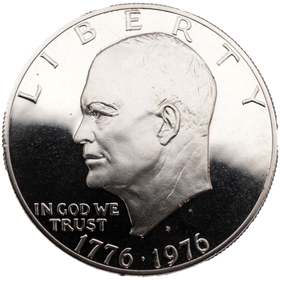 1776-1976-S Type 2 Clad Proof Eisenhower Dollar $1 Bicentennial | eBay