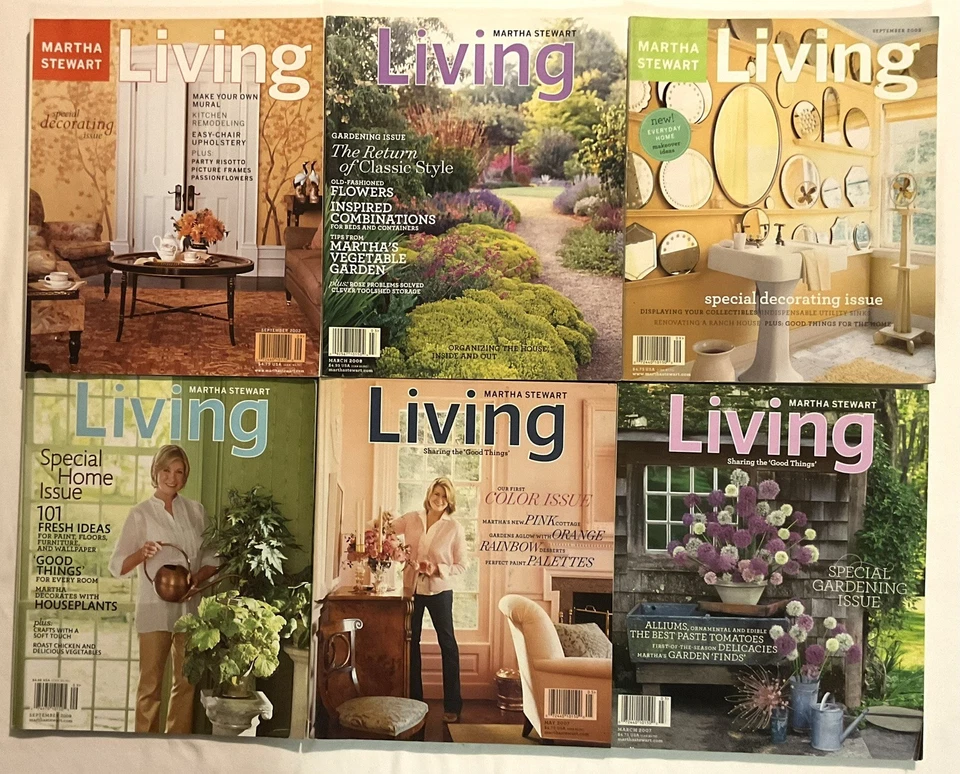 Martha Stewart Living Magazine Lot 17 /6 Special Editions 2002-2012 Recipe Cards - Image 2 of 4