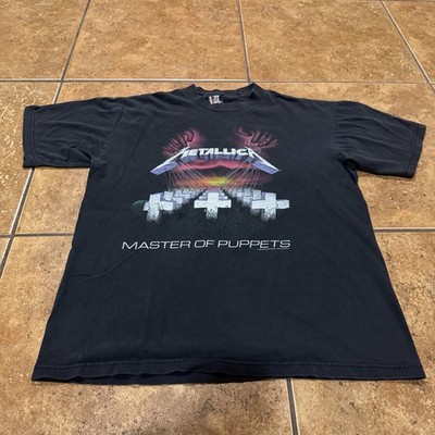 Vintage Metallica Master Of Puppets Shirt 1994 Giant Double Sided