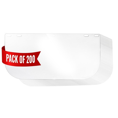 #ad Replacement Clear Face Shields Polycarbonate Visor for Safety Headgears $449.97