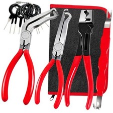 4 PCS Electrical Disconnect Pliers Set - Automotive Removal Tool Connector