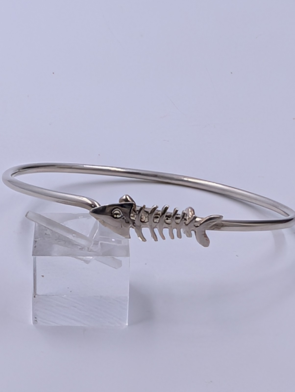 LeStage? Unsigned Sterling Silver Fishbones Hook … - image 4