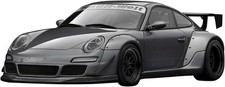 ignition model 1/18 Porsche 911 RWB 997 Gun Metallic IG3780