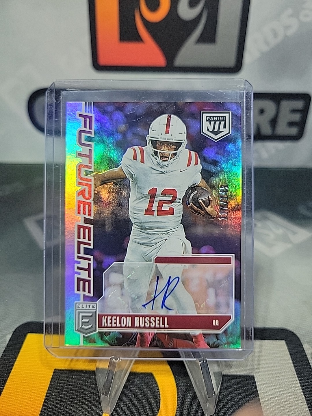 2025 Panini Donruss Elite KEELON RUSSELL Auto NIL Future Elite Holo /149 FO1