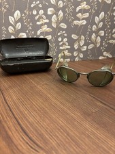 Vintage Fulvue AO-23 Green Motorcycle/Aviator Glasses Safety Goggles Steampunk
