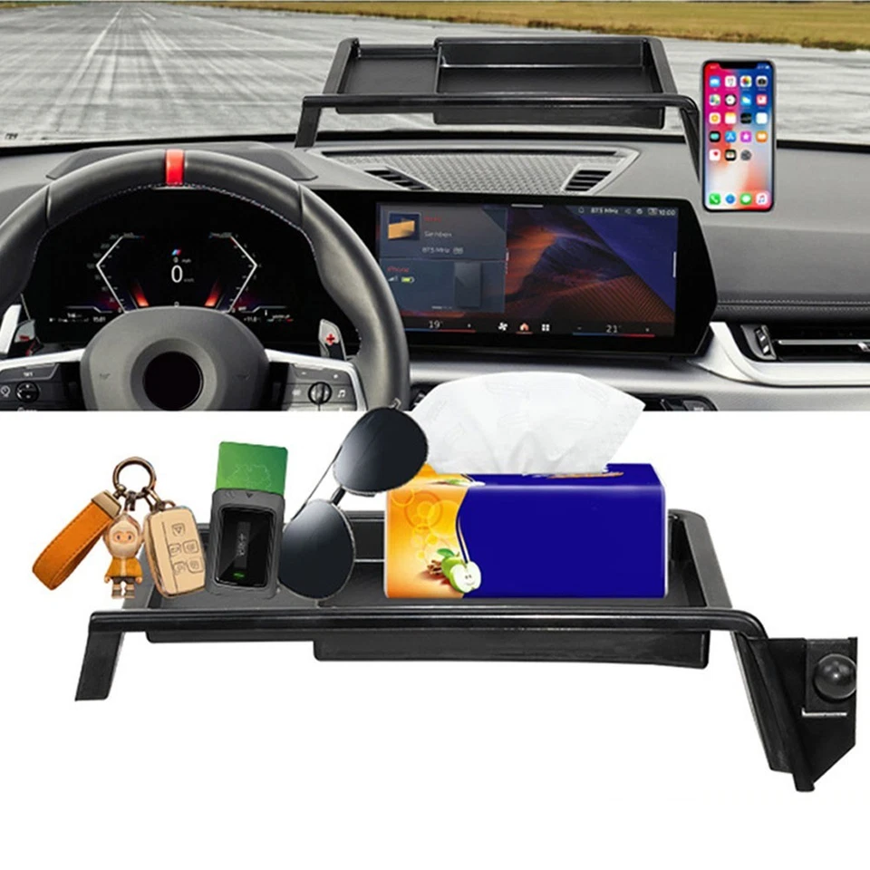 Storage Box Navigation Screen Storage Box Easy To Clean And Maintain For BMW - Image 2 of 4