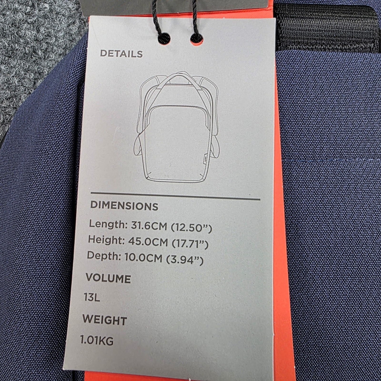 Alpaka Bravo TotePack Convertible Backpack Slate Blue NWT