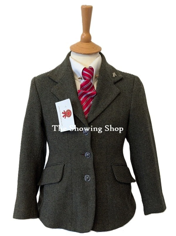 Veste En Tweed Marron SHOWING SELECTION – Taille 24, Enfant, Occasion