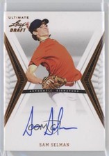 2012 Leaf Ultimate Draft Sam Selman #BA-SS1 Auto 0o9