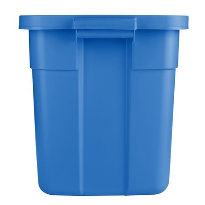 Rubbermaid Roughneck 25 Gal Stackable Storage Container, Heritage