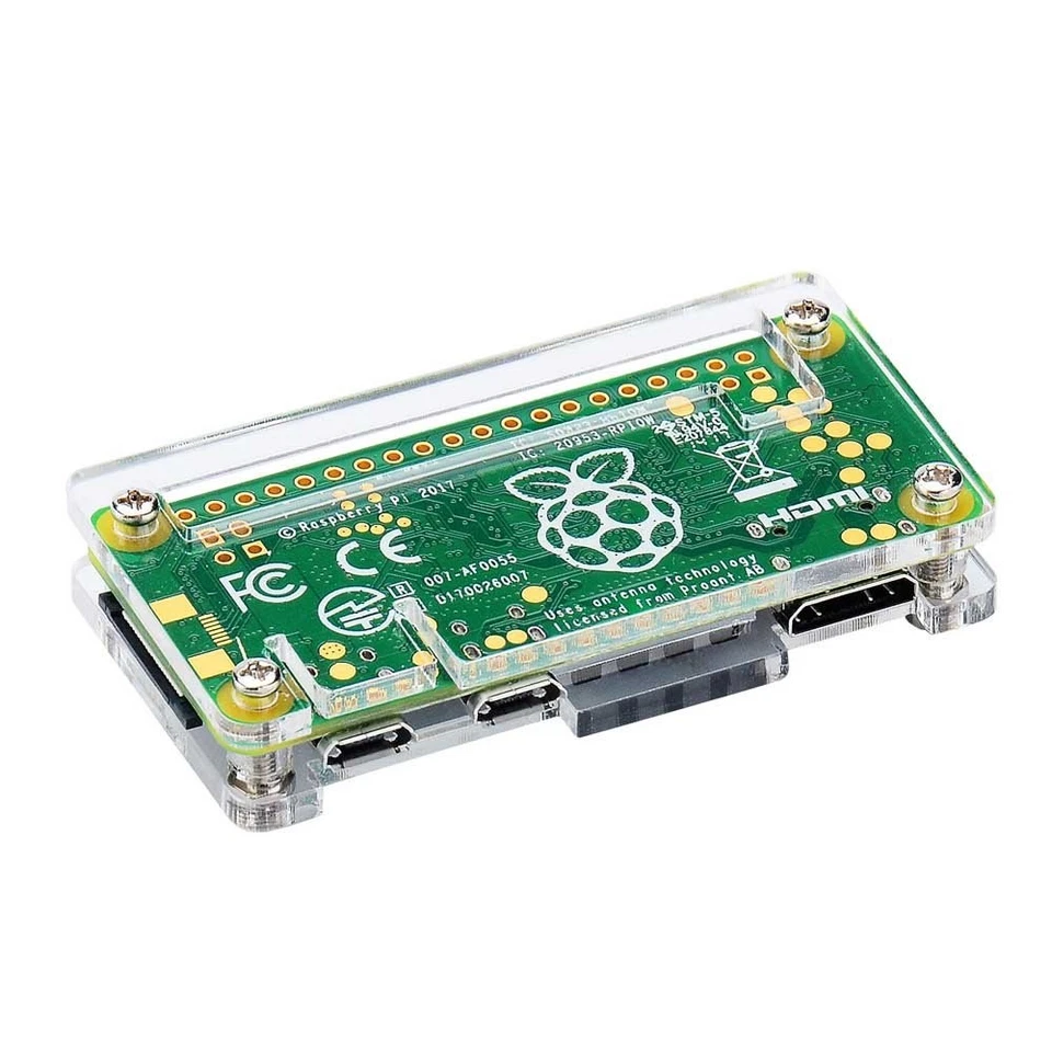 Raspberry Pi Zero Case, Case for Raspberry Pi Zero 2 w, with Heatsink, HDMI - Image 4 of 4