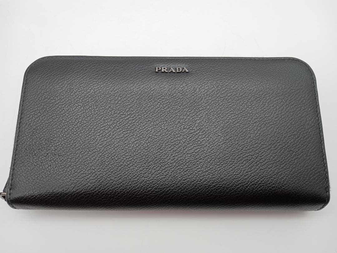 Beautiful Condition Authentic PRADA Long Wallet B… - image 2