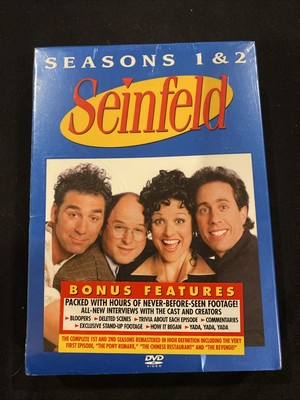 DVD Seinfeld: The Complete First and Second Season Box Set SEALED/UNOPENED