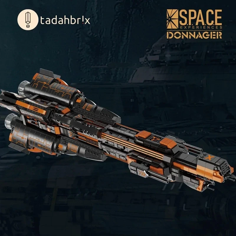 The Space Experiences Donnager Building blocks Toys 1888 pieces gift set - Image 2 of 4