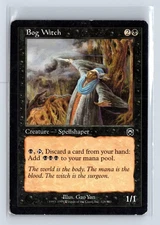 BOG WITCH – MTG Magic the Gathering Card – Mercadian Masques – Common