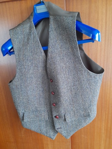 Harris Tweed Men's Jacket and Waistcoat 42-44 Regular. - Picture 3 of 7