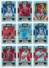 9x Panini Prizm World Cup Silver Card Lot: Farfan, Carrillo, Gimenez 6L9