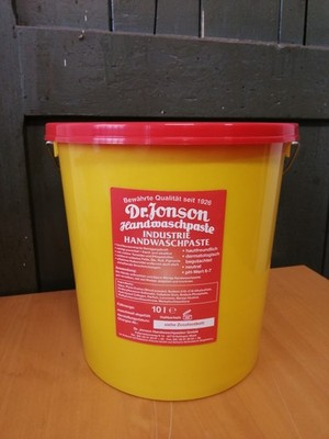 Handwaschpaste  Dr. Jonson 10 Liter Eimer TOP Marken Qualität Waschpaste