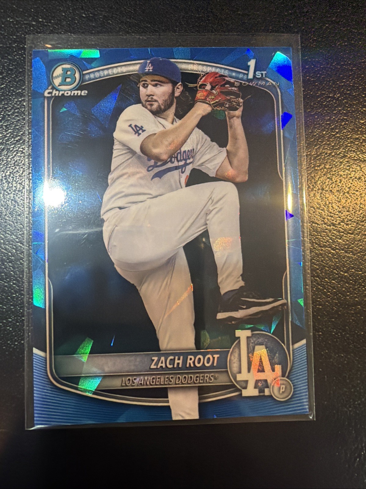 2025 Bowman Draft Sapphire Zach Root 1st Bowman #BDC-22 LA Dodgers