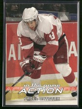 2003-04 In The Game Action Pavel Datsyuk #279 Detroit Red Wings