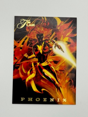 #ad #ad 1994 Flair Marvel Annual Phoenix Power Blast Chase Card #5 of 18 $4.95