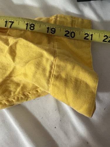 Calvin Klein Sport Langarm Hemd mit Kragen Baumwolle Gold Herren Button Down L - Bild 5 von 7