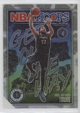 2019 Panini NBA Hoops Premium Stock Get Out the Way Holo Karl-Anthony Towns o1h