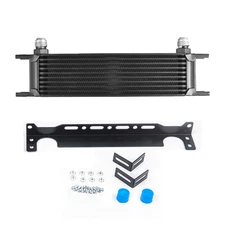 Oil Cooler 10 ROW Universal Engine Aluminum Transmission Oil Cooler Radiator