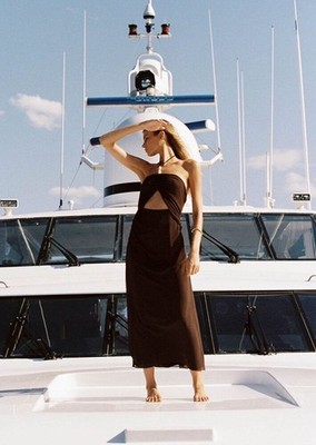 KOOKAI Elsa Brown Cut Out Beaded Halter Maxi Dress NWT RP$260 Size 38 /10AU /6US | eBay UK KOOKAI Elsa Brown Cut Out Beaded Halter Maxi Dress NWT RP$260 Size 38 /10AU /6US | eBay UK
