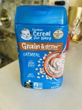 Gerber Baby Food Stage 1 Single Grain Oatmeal Baby Cereal - 8oz