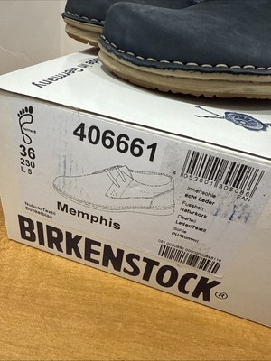 NWT: Birkenstock Unisex Memphis Shoe Size: EU 42: Men 9; Women 11 BIRKENSTOCK Unisex Adult EU 42 (Men main image 2