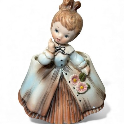 Vintage 1962 INARCO Figurine Planter Ceramic Lady Women E871 USA