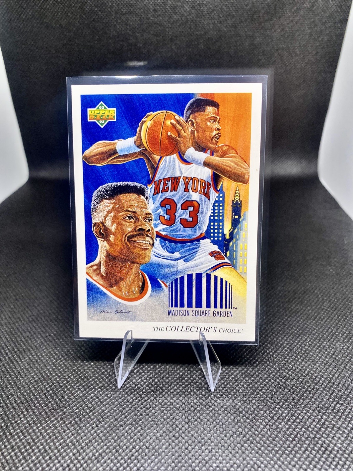 1992 Upper Deck Basketball Card #46 Patrick Ewing Knicks NBA NY Knicks