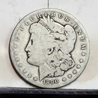 1890-CC Morgan Dollar - G Details, Rim Bumps 2 & 3:00 (#61347-L)