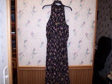 EXPRESS WOMENS FLORAL SLEEVELESS SWEETHEART SUN DRESS SIZE XL BRAND NEW